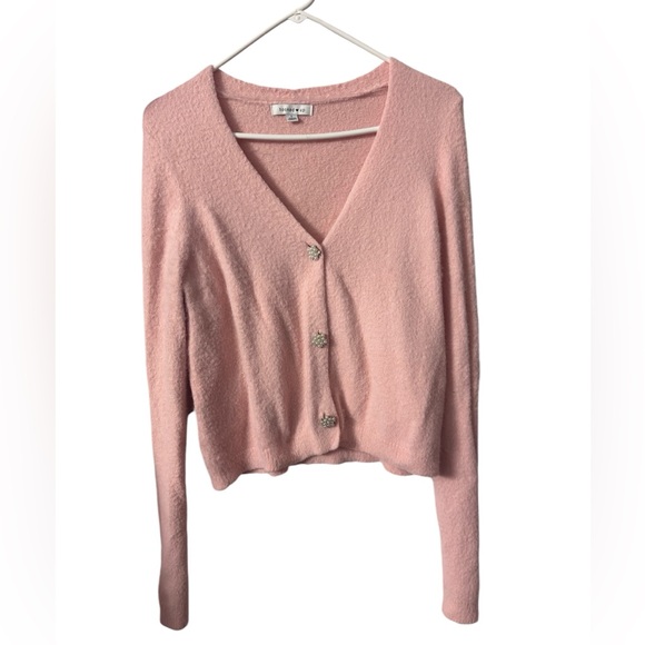 Hooked up baby Pink cardigan - Picture 1 of 1